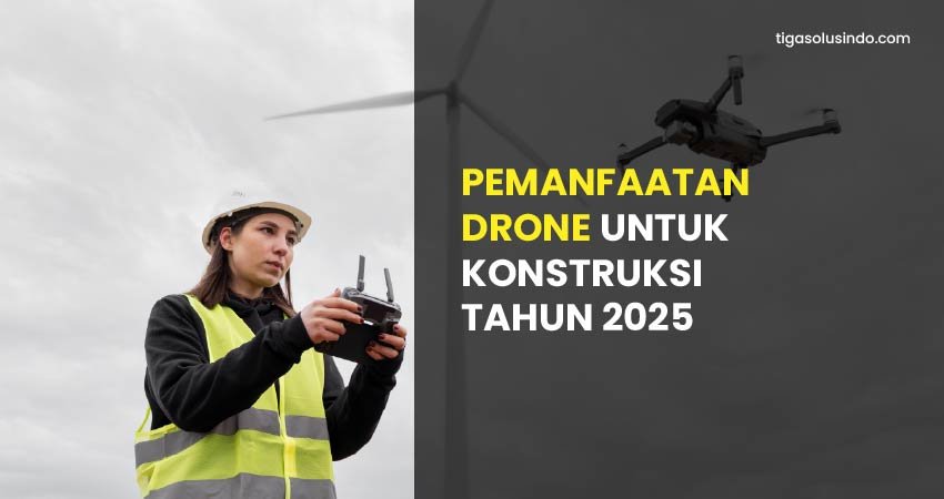 manfaat drone untuk konstruksi